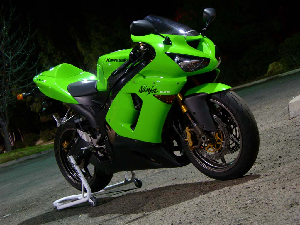 FS 2005 Kawasaki ZX6R 636 green Honda Tech Honda Forum Discussion